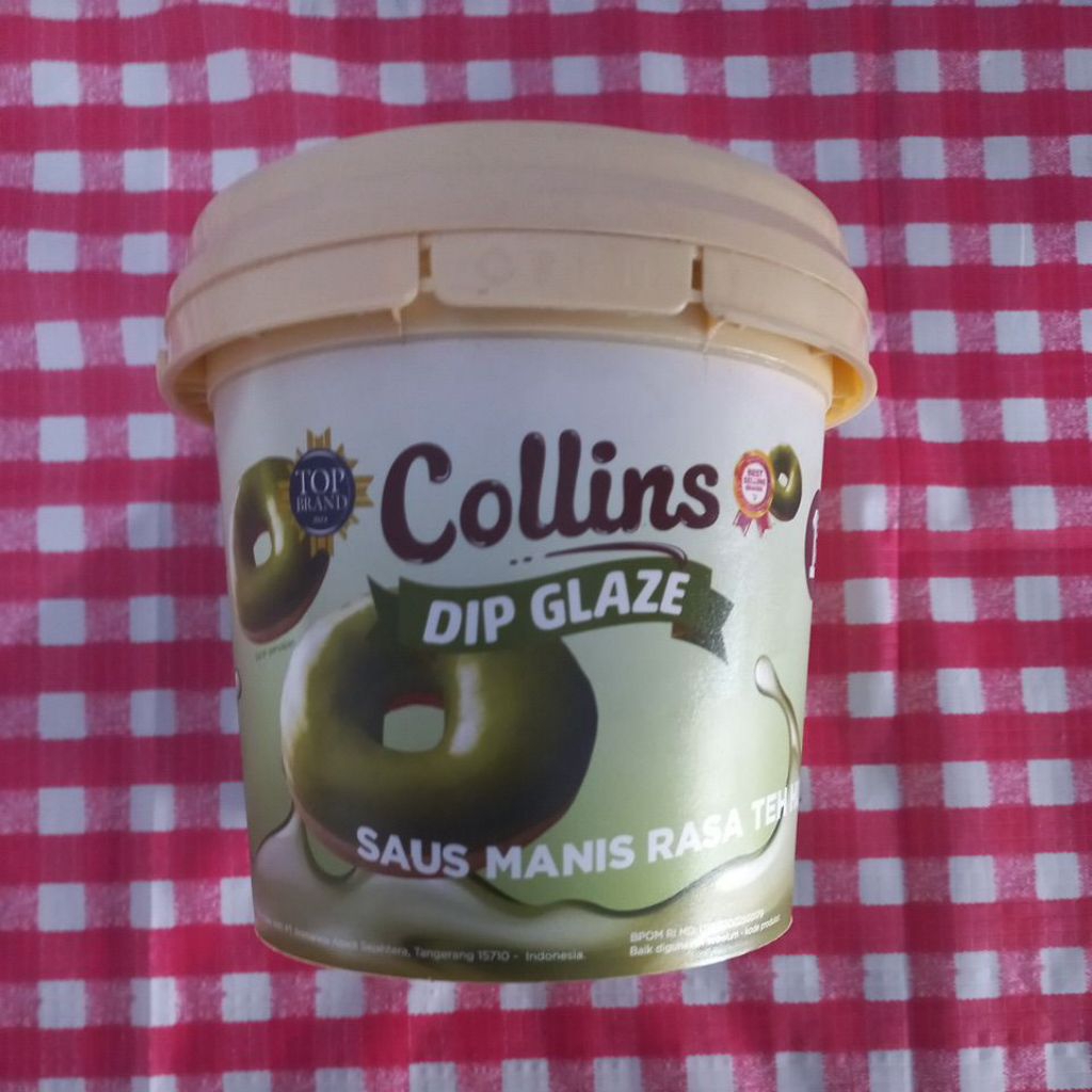 

Collins Dip Glaze Green Tea / Collins Teh Hijau 1kg