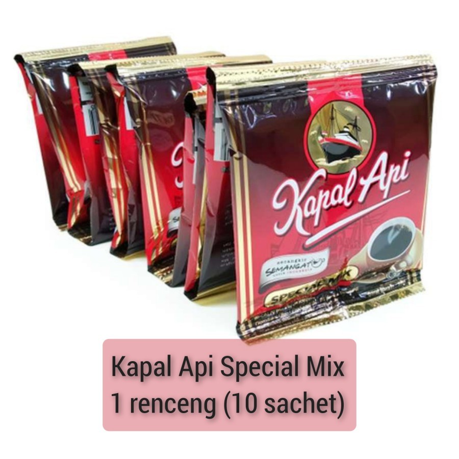 

Kapal Api Special Mix Kopi Renteng (10 sachet, @23 Gram) | Original