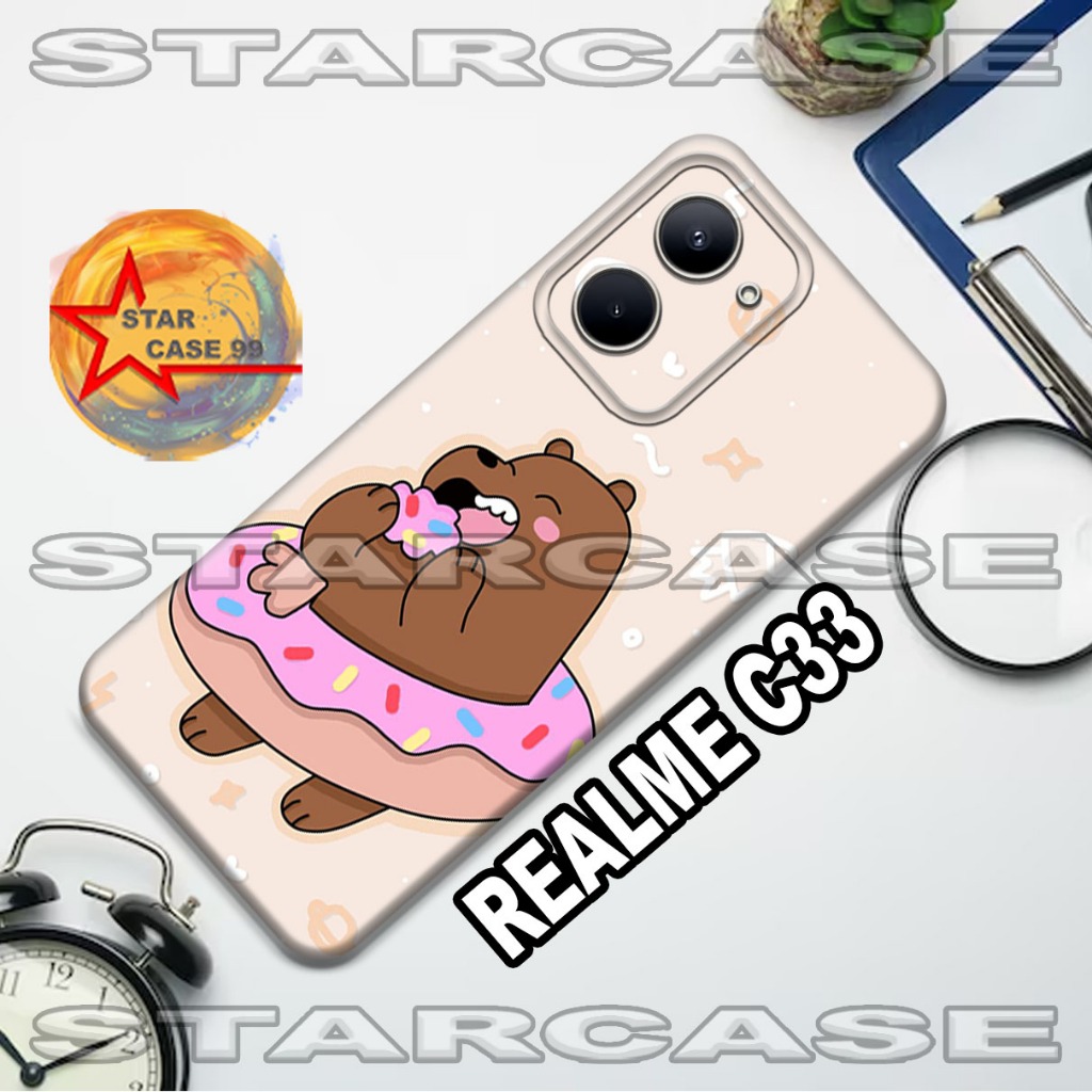 Softcase realme c33 /S30/Motif cartoon/case realme c33/casing/silicon/silikon