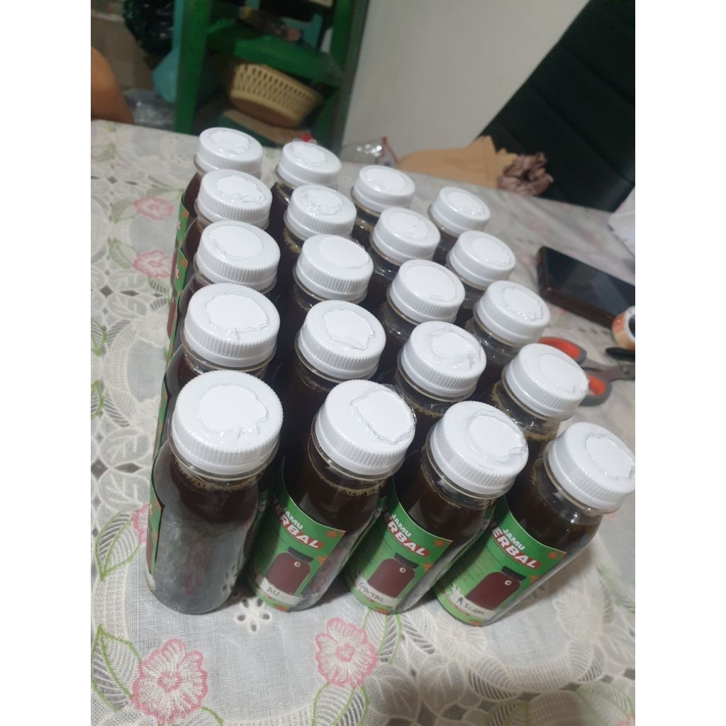 

jamu herbal 100ml (sekali teguk)