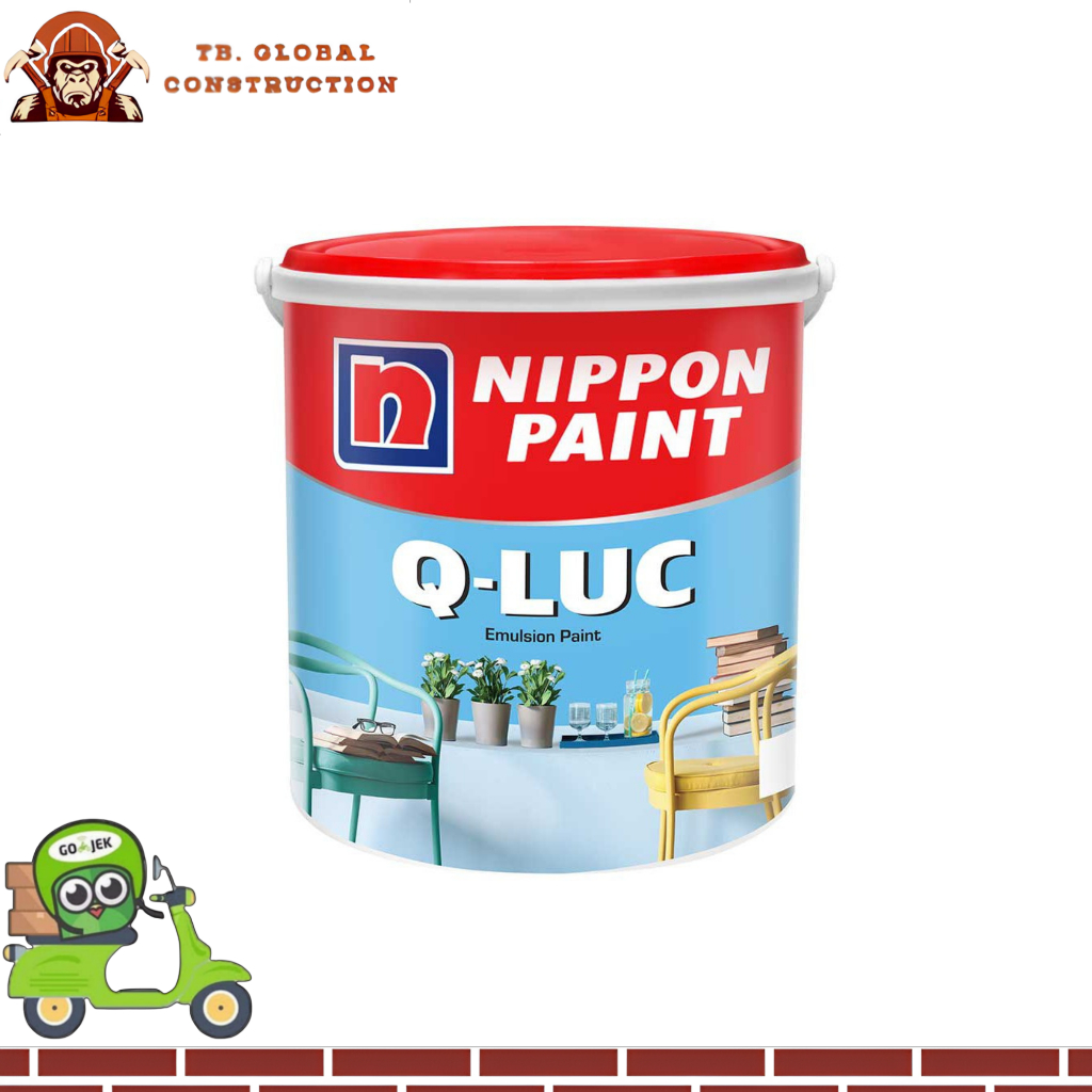 Nippon Paint Q-luc Galon 4.5 KG Cat Tembok Interior Exterior