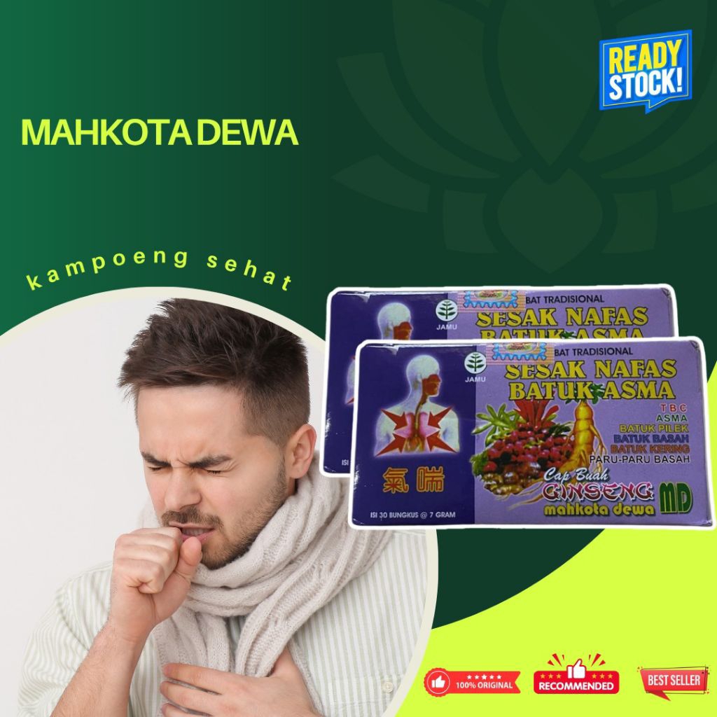 

Mahkota Dewa Herbal Kemasan Ungu Original