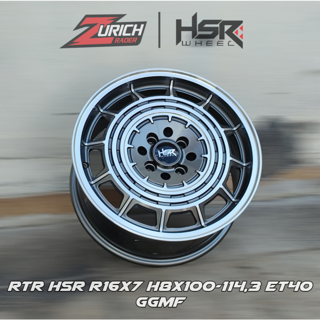 Velg Racing Ring 16 Pcd 4x100 4x114,3 Pelek Mobil Corolla Kijang Panther Livina Soluna Starlet