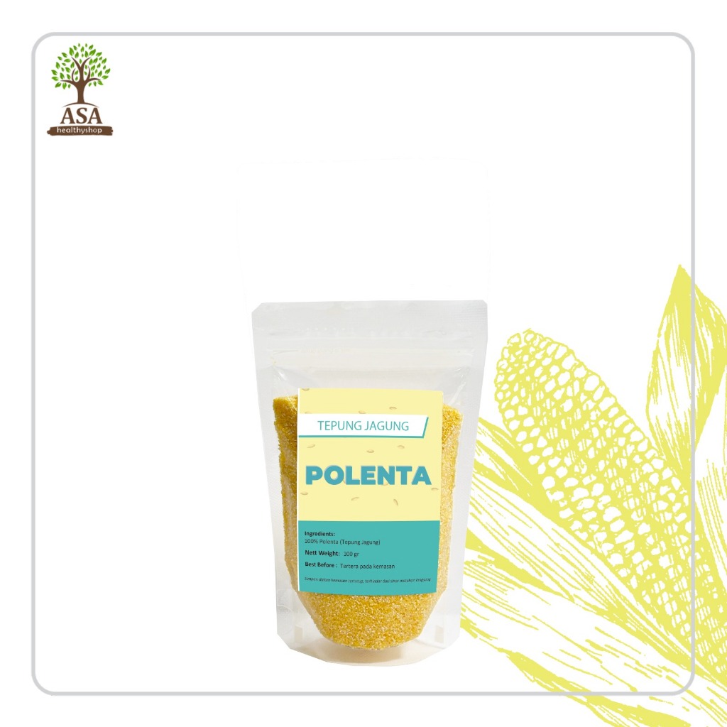 

Polenta / Tepung Jagung 100 gram