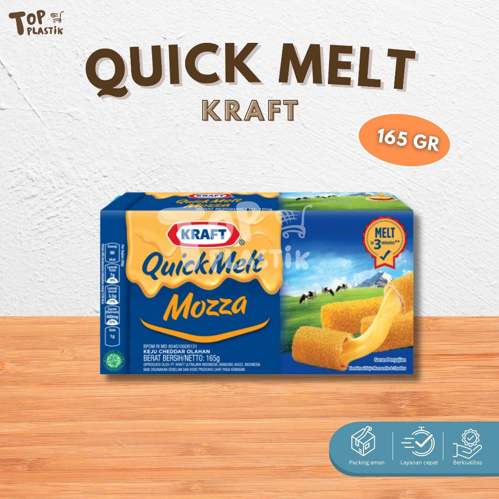 

Kraft Quick Melt Mozza 150 Gr / Kraft Quick Melt