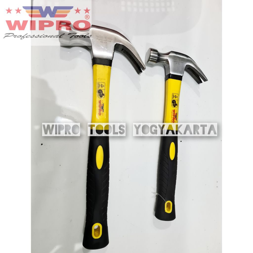 Wipro Palu Kambing Handle Fiber / Claw Hammer Wipro