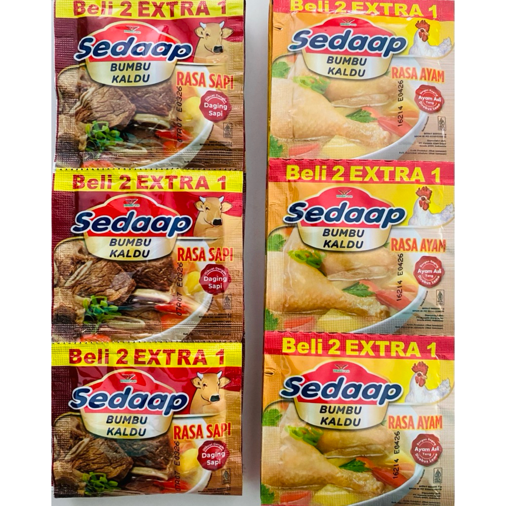 

(1Renceng 18pcs) SEDAP BUMBU KALDU SACHET9g
