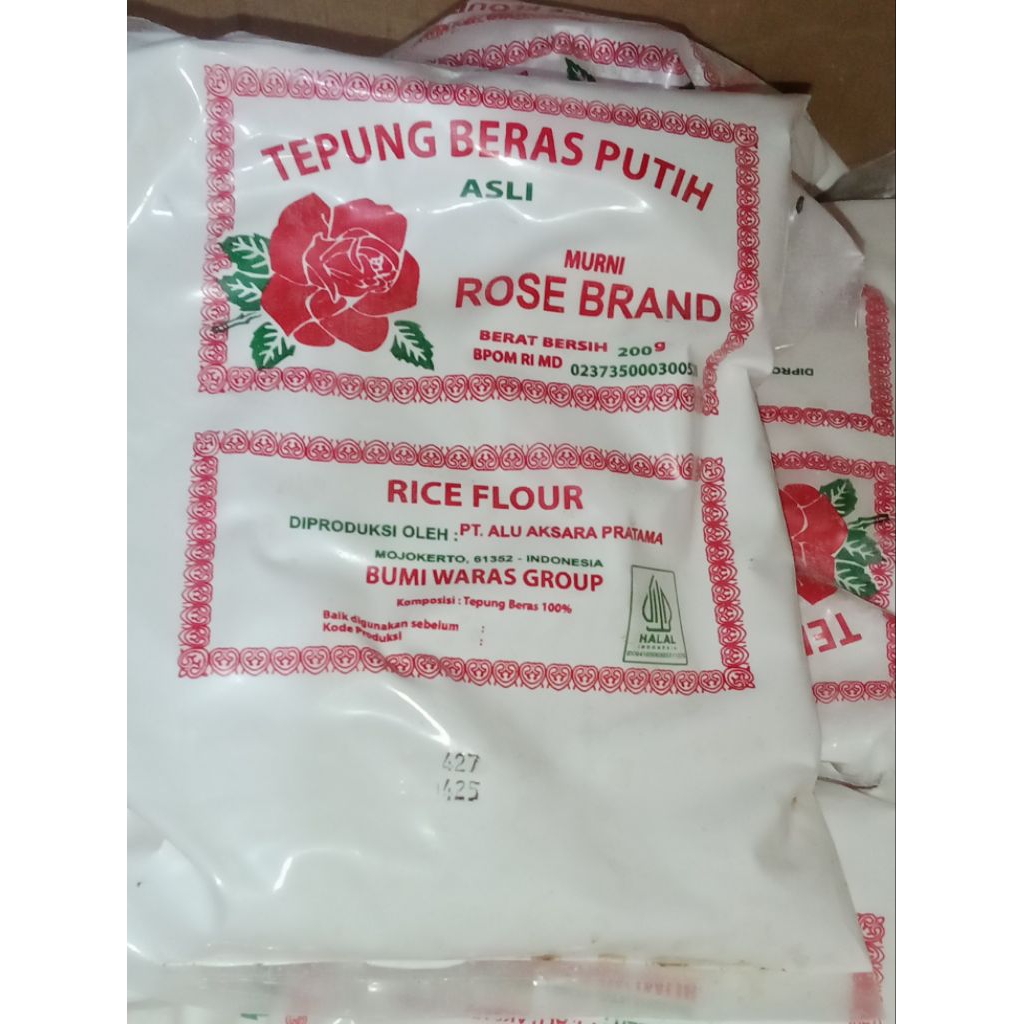 

Tepung beras ROSE BRAND 200gr&500gr