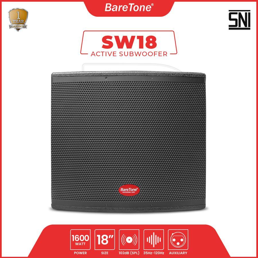 SPEAKER SUBWOOFER BARETONE 18 INCH SW 18