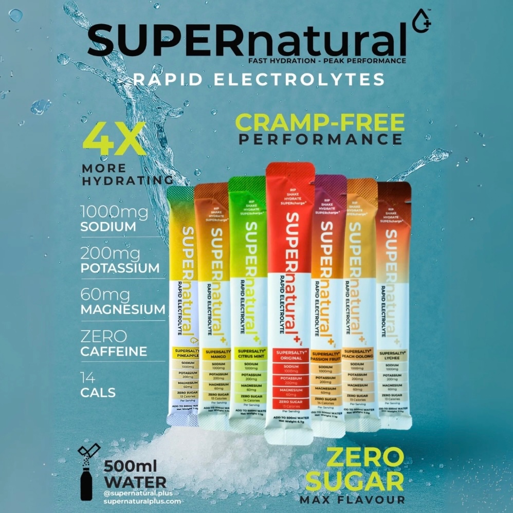 

SUPERnatural Plus Electrolytes Powder Zero Sugar / Hydration Elektrolit LMNT
