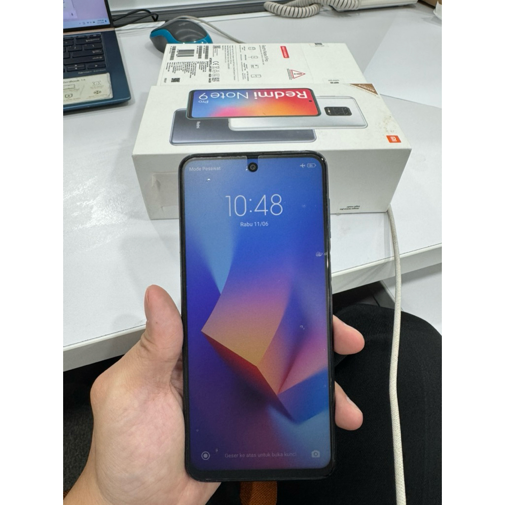HP Second Redmi Note 9 Pro First Hand Jamin Mulus