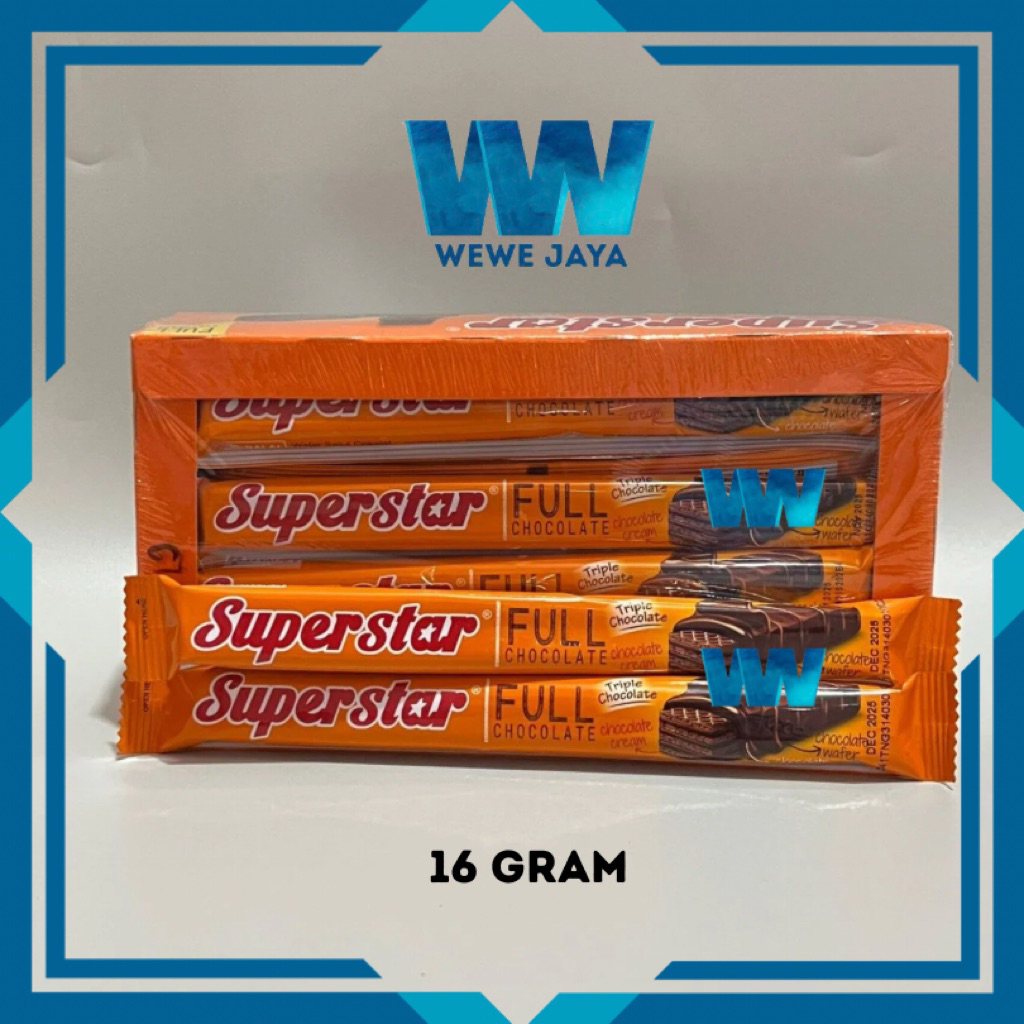 

Superstar Wafer Triple Cokelat