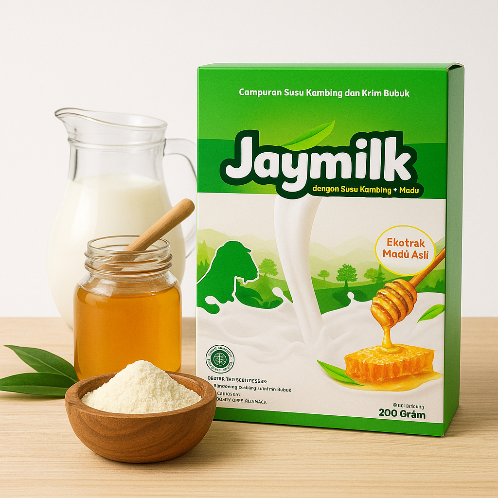 

Susu Kambing Plus Madu JOYMILK 200 Gram Original I Ekstrak Madu Asli