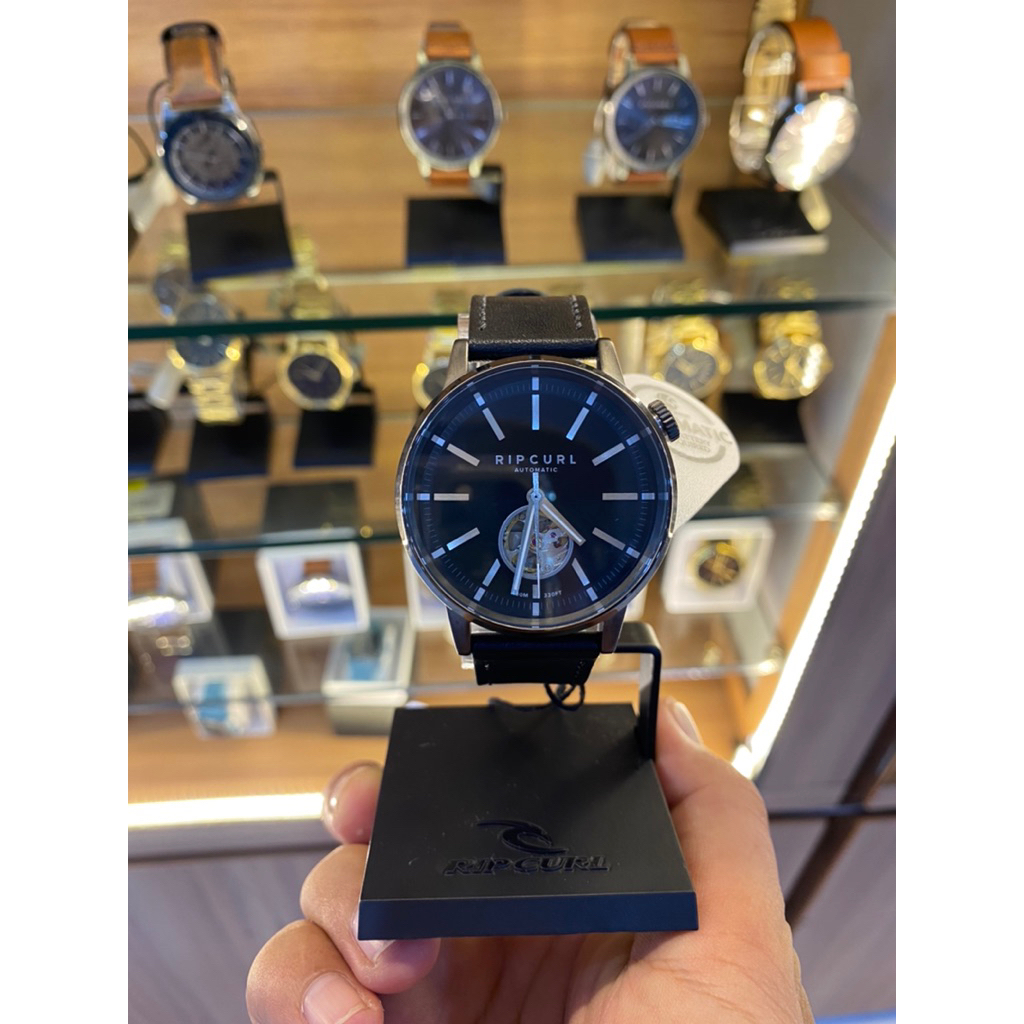 jam tangan - rip curl - drake automatic leather