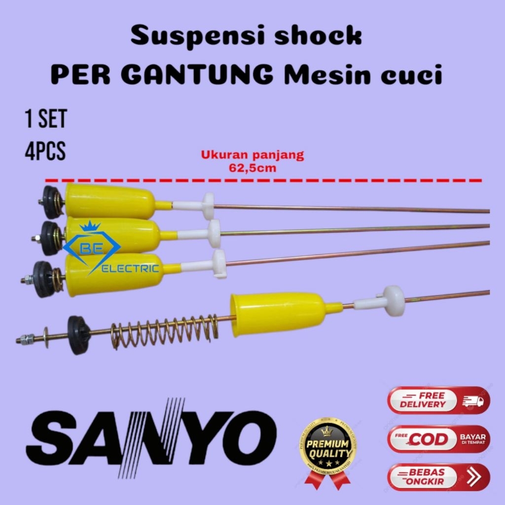 PER GANTUNG MESIN CUCI SANYO 1 TABUNG KAKI PER GANTUNG MESIN CUCI