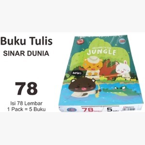 

SINAR DUNIA BUKU TULIS 78 ISI 5