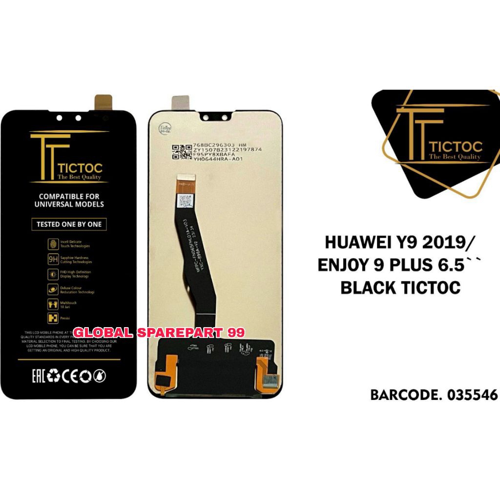 LCD HUAWEI Y9 2019 / ENJOY 9 PLUS TICTOC