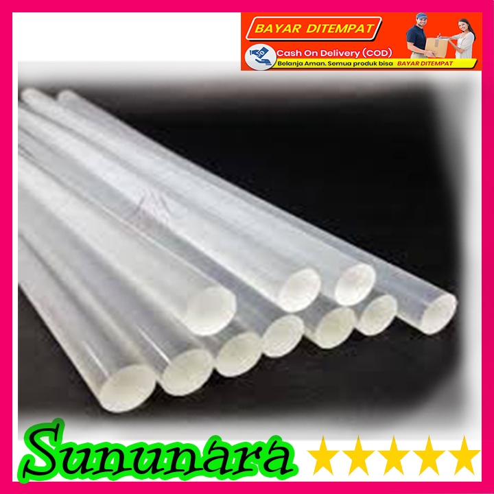 

SUNUNARA Lem Bakar Isi Lem Tembak Besar / Glue Gun Stick Refill / Lem Bakar / Lem Lilin