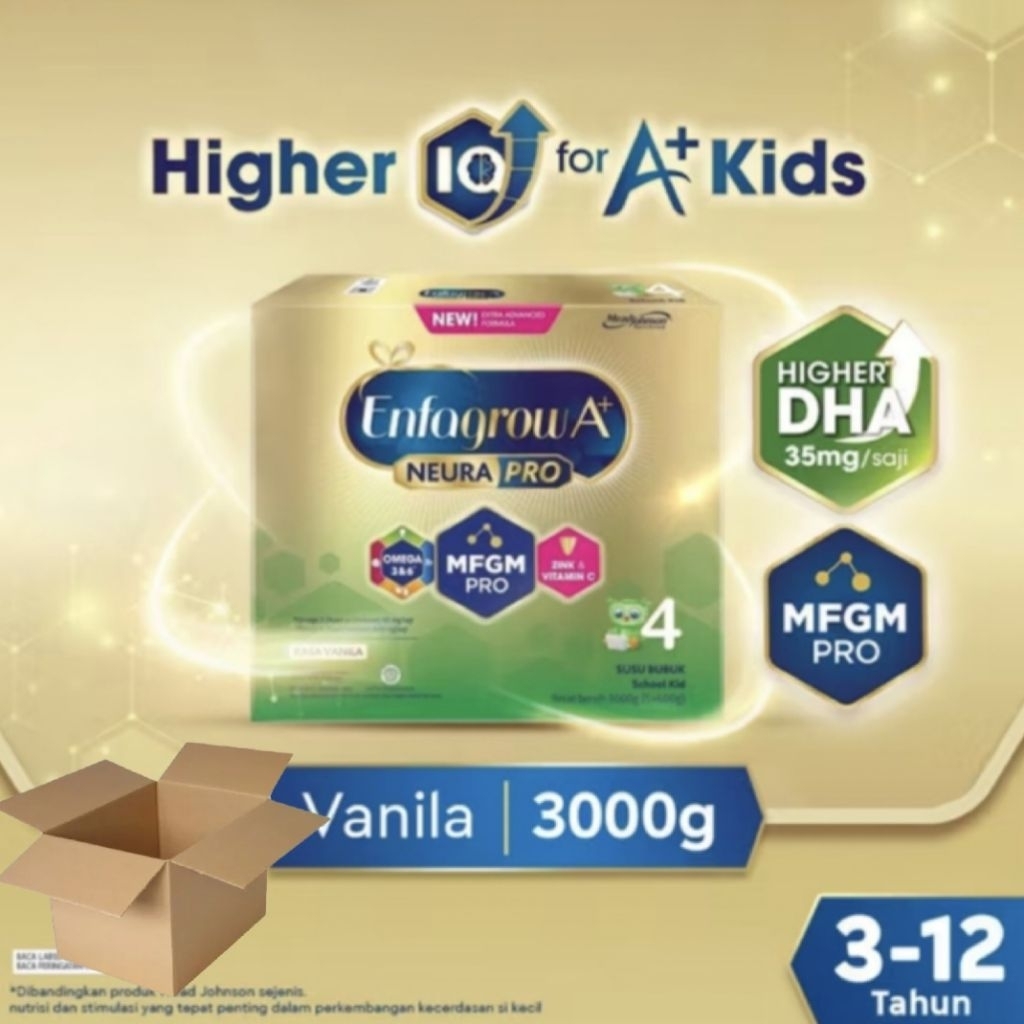 enfagrow 4 3000 gram kemasan jumbo susu anak 3 tahun ke atas