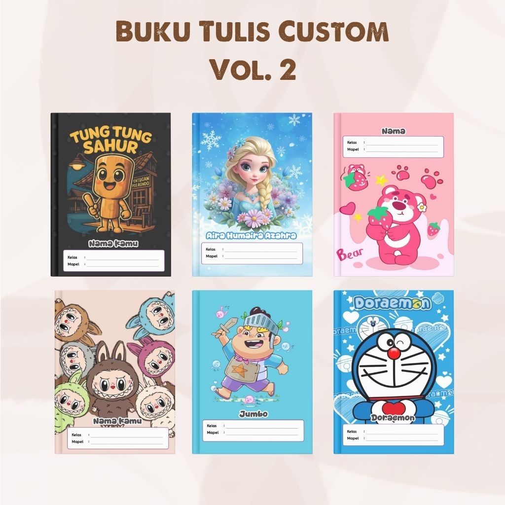 

buku tulis / buku tulis custom / buku sekolah