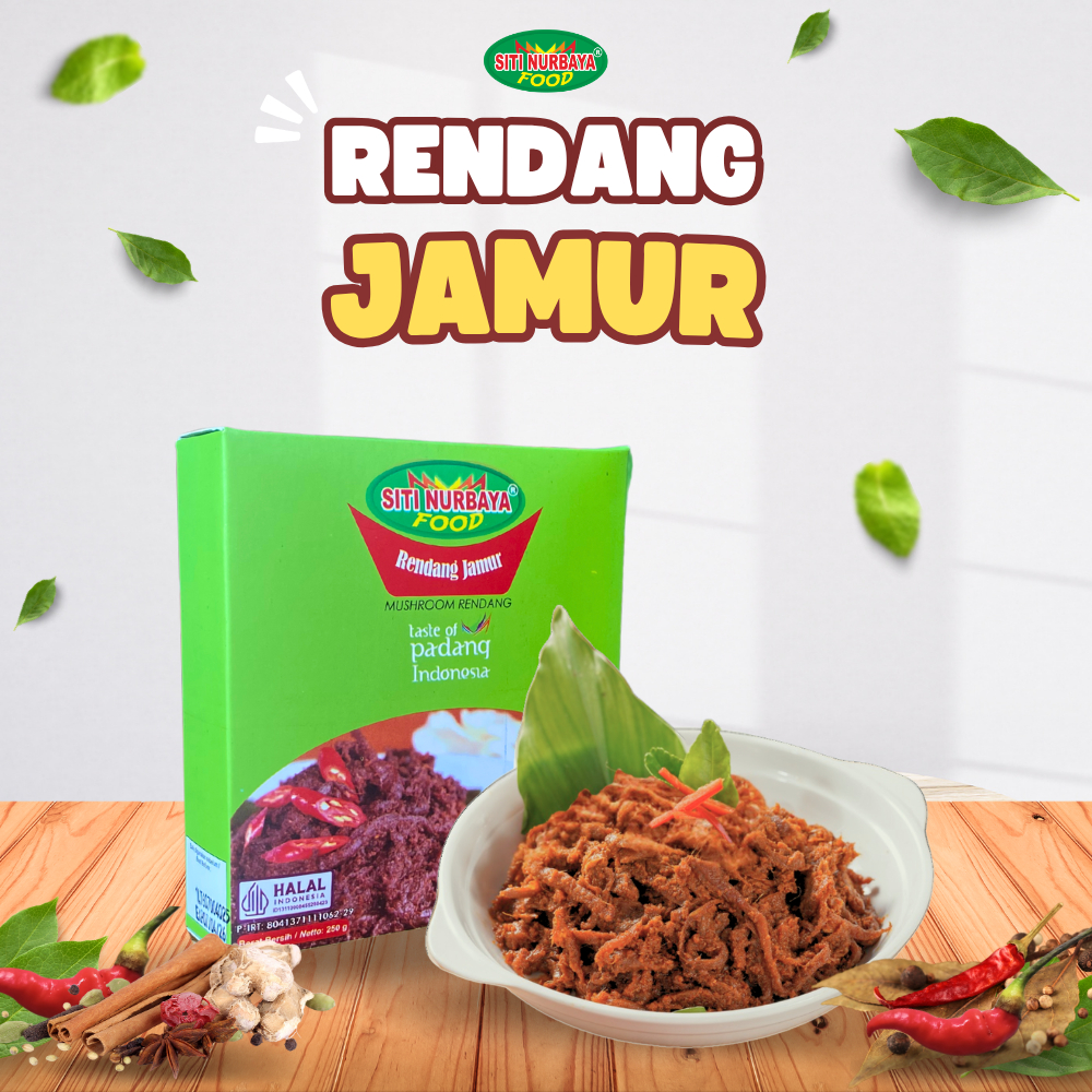 

Rendang Jamur Siti Nurbaya Food 250 gram
