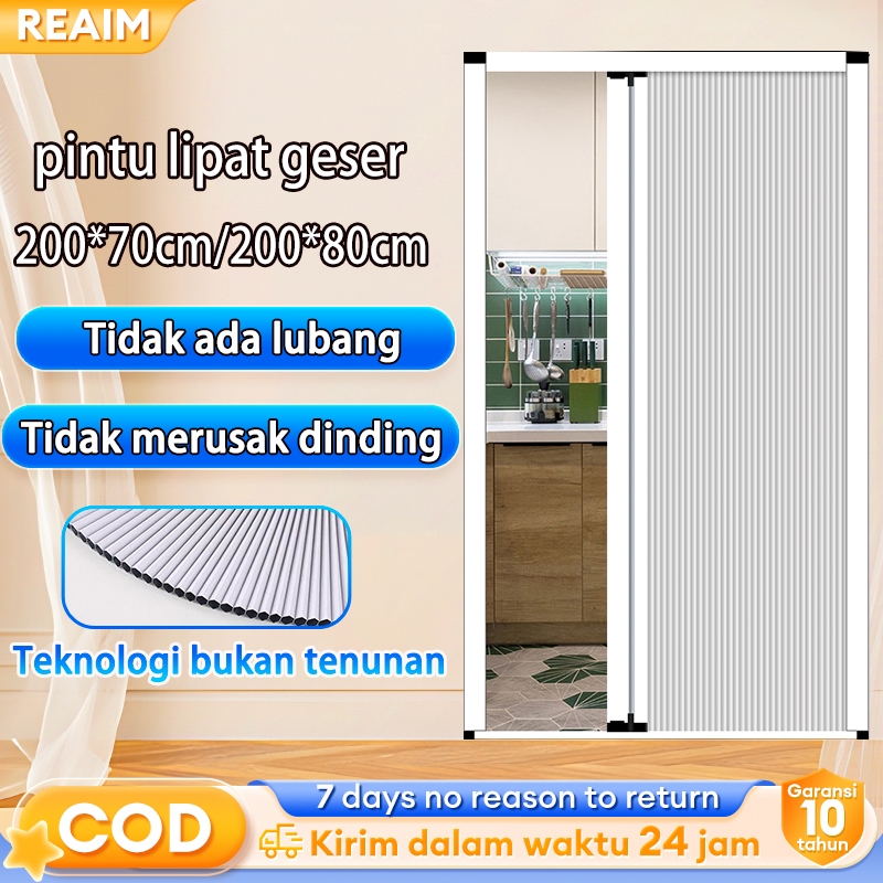 [Anti Tikus] pintu lipat geser sliding sarang lebah folding door pintu kamar mandi Ukuran