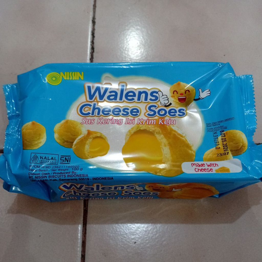 

Walens Cheese Soes 100gr 1 Bungkus