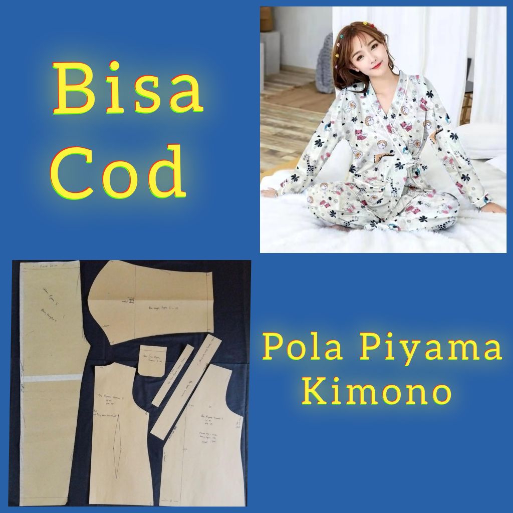 Pola Piyama Kimono Wanita Dewasa