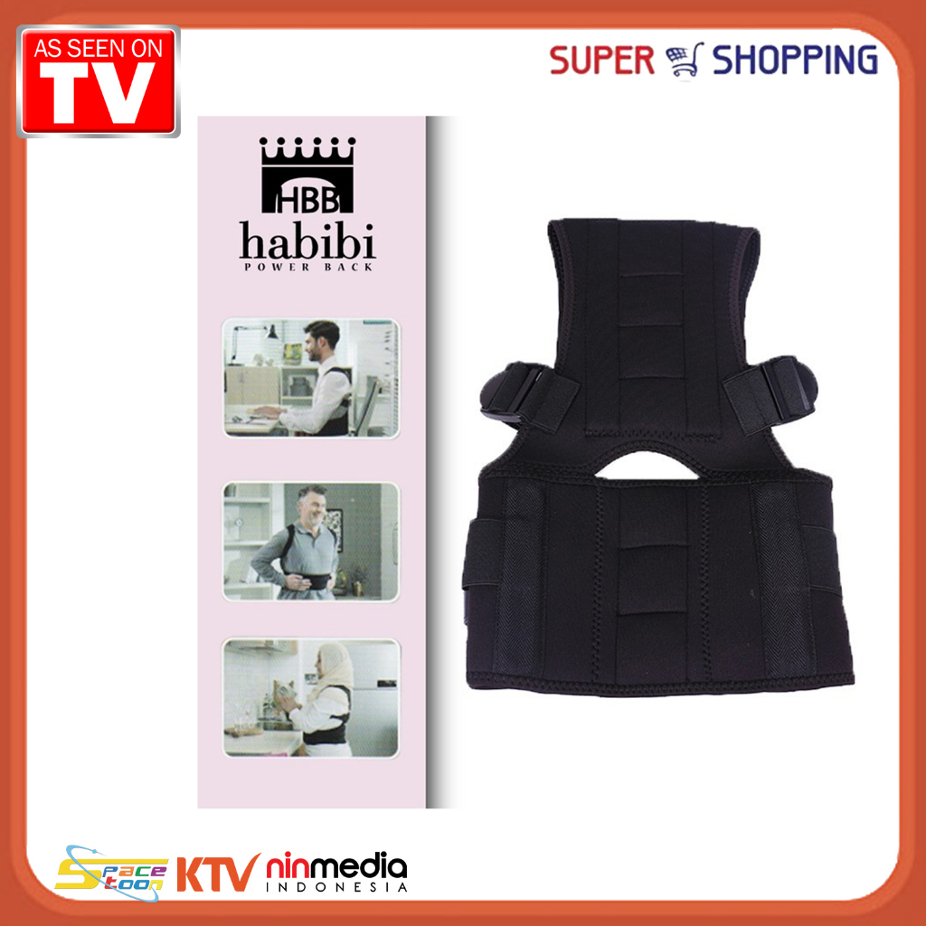 PROMO Habibi Power Back Alat Terapi Penyangga Punggung