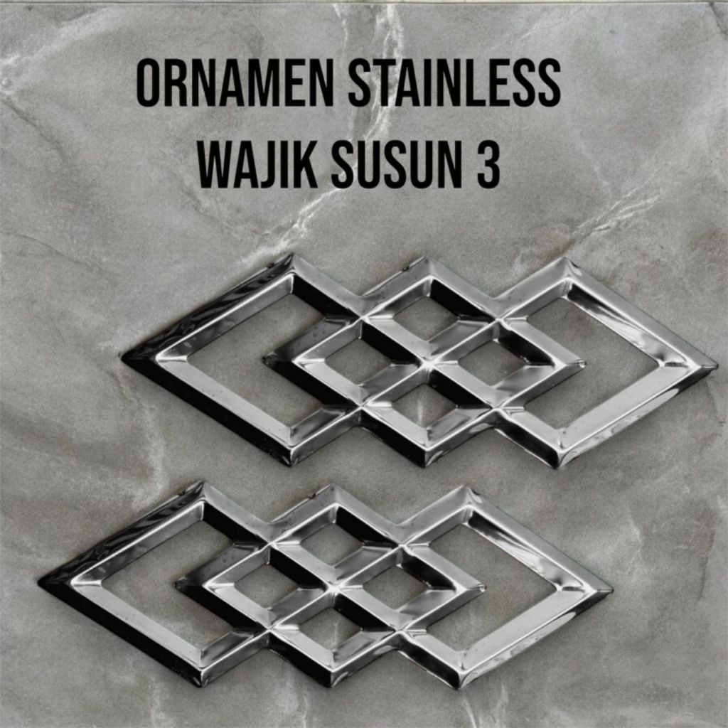 ORNAMEN PAGAR STAINLESS MOTIF WAJIK 3