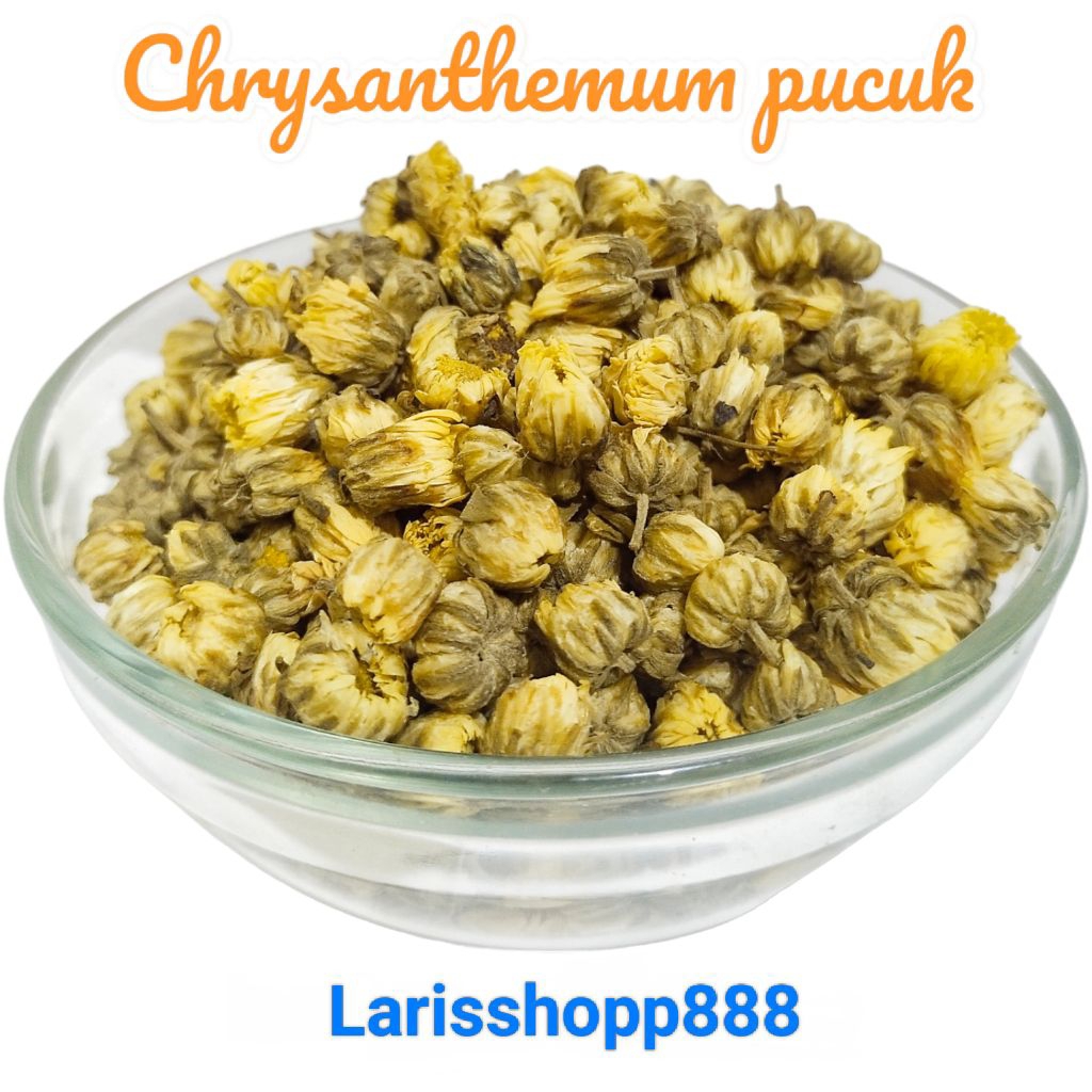 

teh kembang asli bunga 100gram / teh bunga pucuk chrysanthemum / teh bunga asli 100gr ls