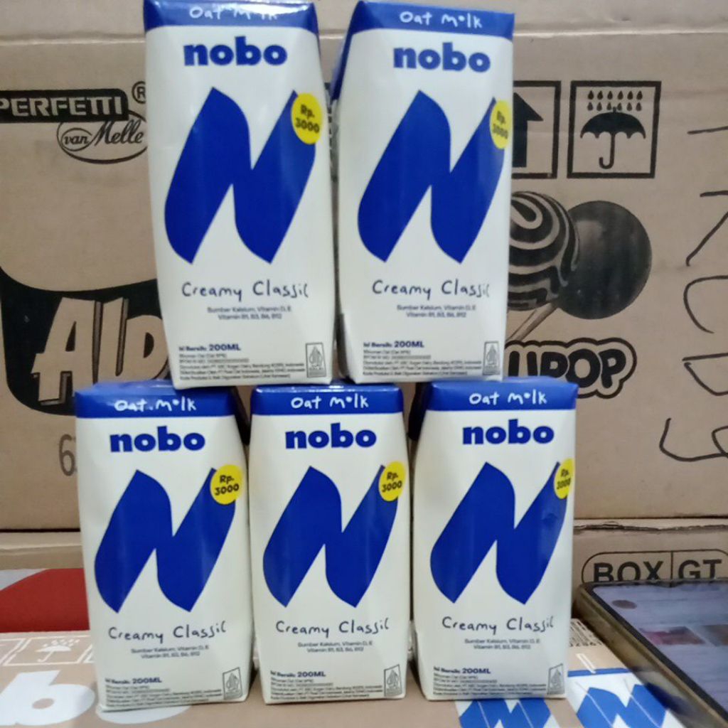 

Susu NOBO 200ml mengandung vitamin dan nutrisi