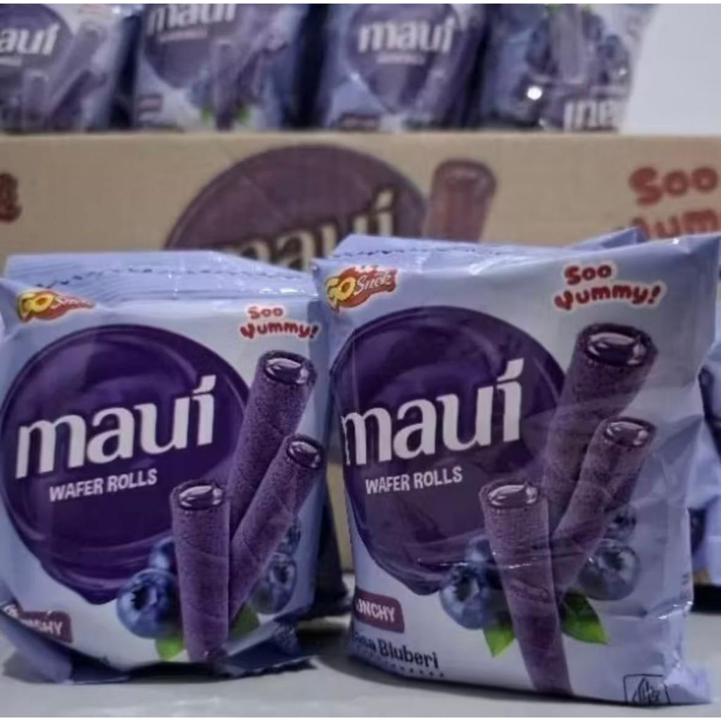 

Maui wafer rolls @8gr ( isi 20 pcs )