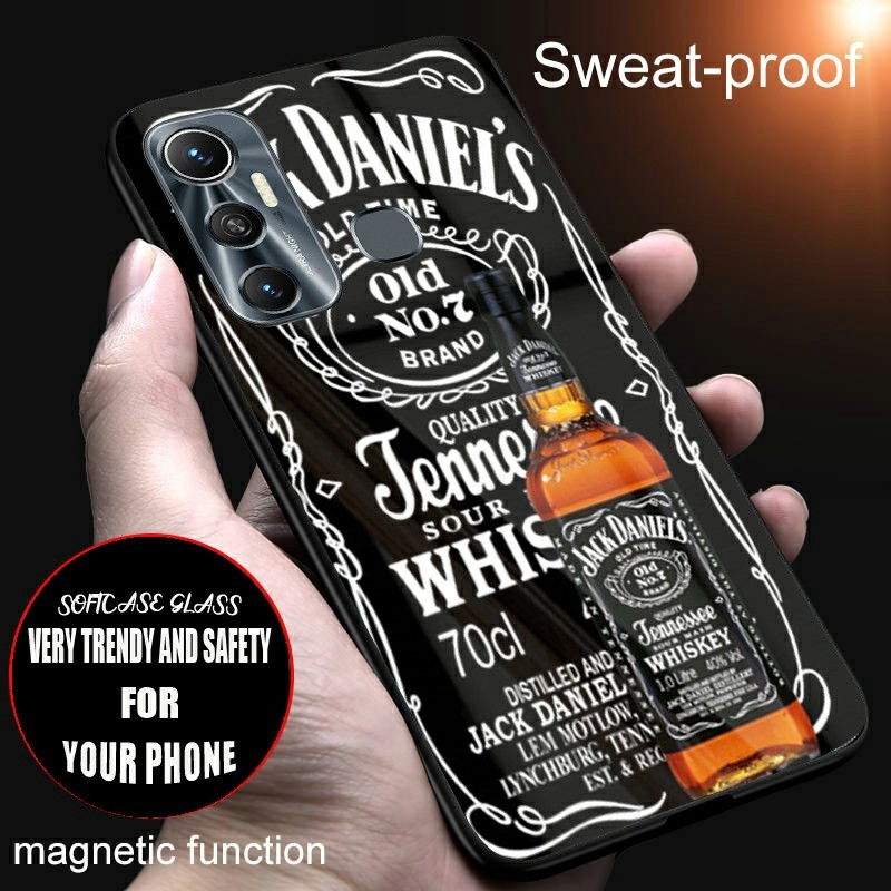 Softcase glass kaca terbaru GC12 For lnfinix Hot 11 Hot 11 Play Hot 12 hot 12 Play Hot 9 hot 9 Play 