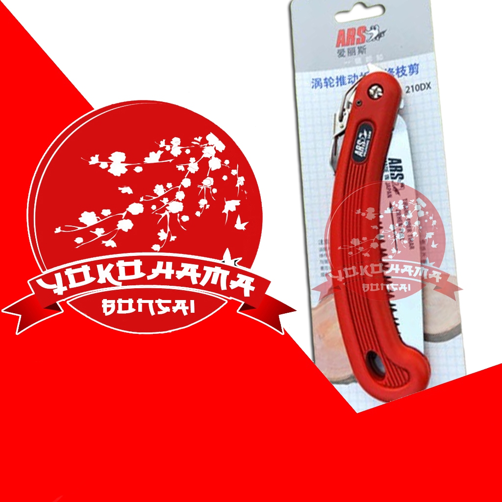 YOKOHAMA BONSAI-Gergaji Lipat, Gergaji ARS 210 DX, Original Jepang, Gergaji Serbaguna