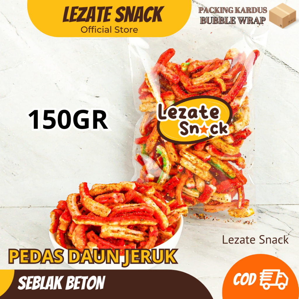 

Seblak Beton Bantet Pedas Daun Jeruk 150GR Pedas Cili Oil Kiloan Murah Enak Renyah / Seblak Bantet Campur Seblak Beton Krupuk Rafael Krupuk Jengkol