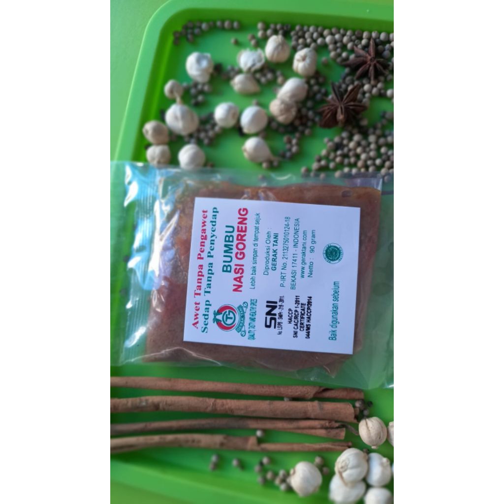 

Bumbu Nasi Goreng Gerak Tani 90 gram