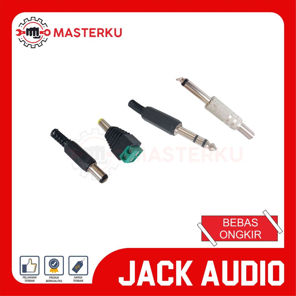 JACK DC / JACK DI TERMINAL / JACK I 3,5 MM - TOA / JACK TOA BESI
