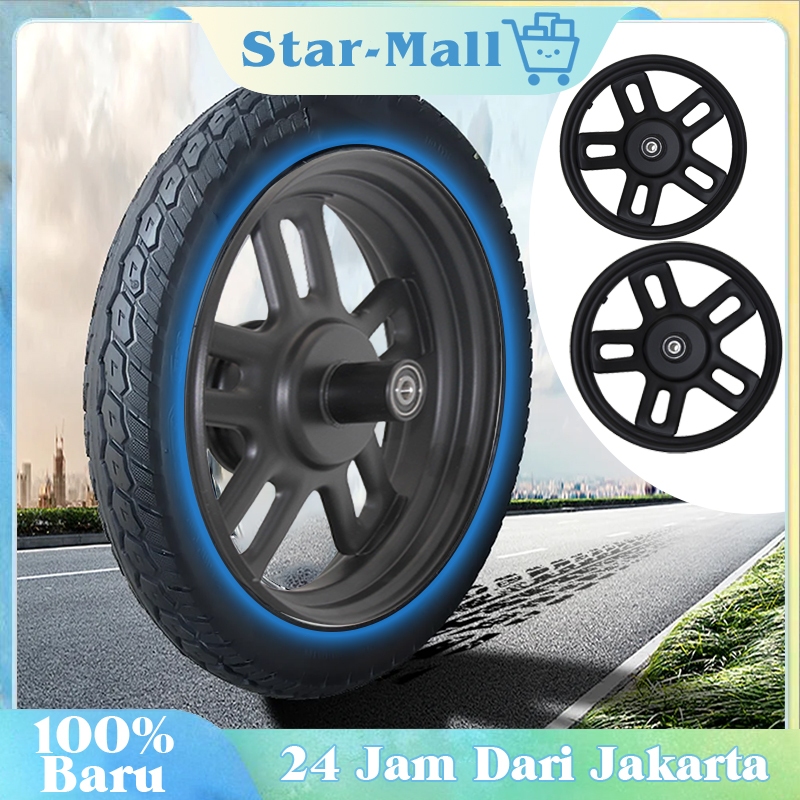14 X 2.5  Velg Depan Sepeda Listrik Hub Roda Besi Mobil Listrik