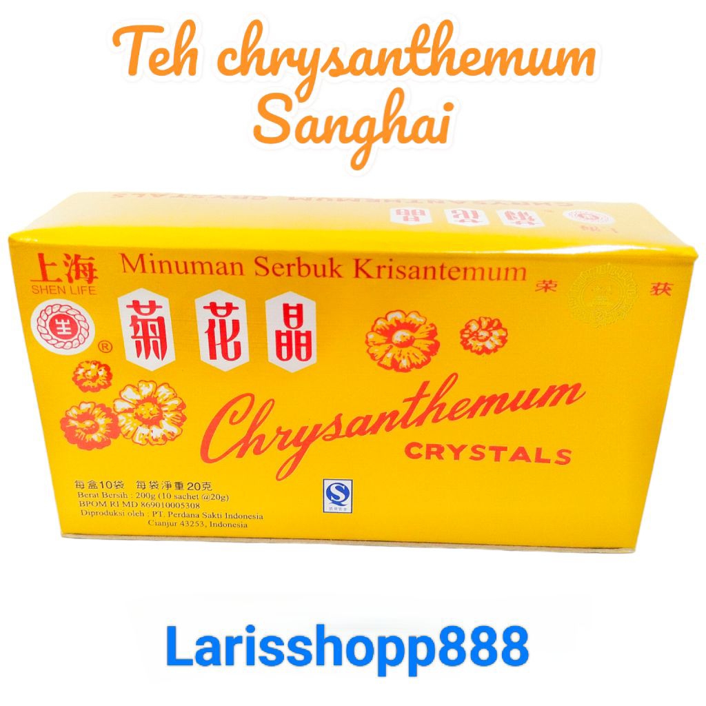 

teh kembang chrysanthemum crystals / minuman serbuk instant krisantemum