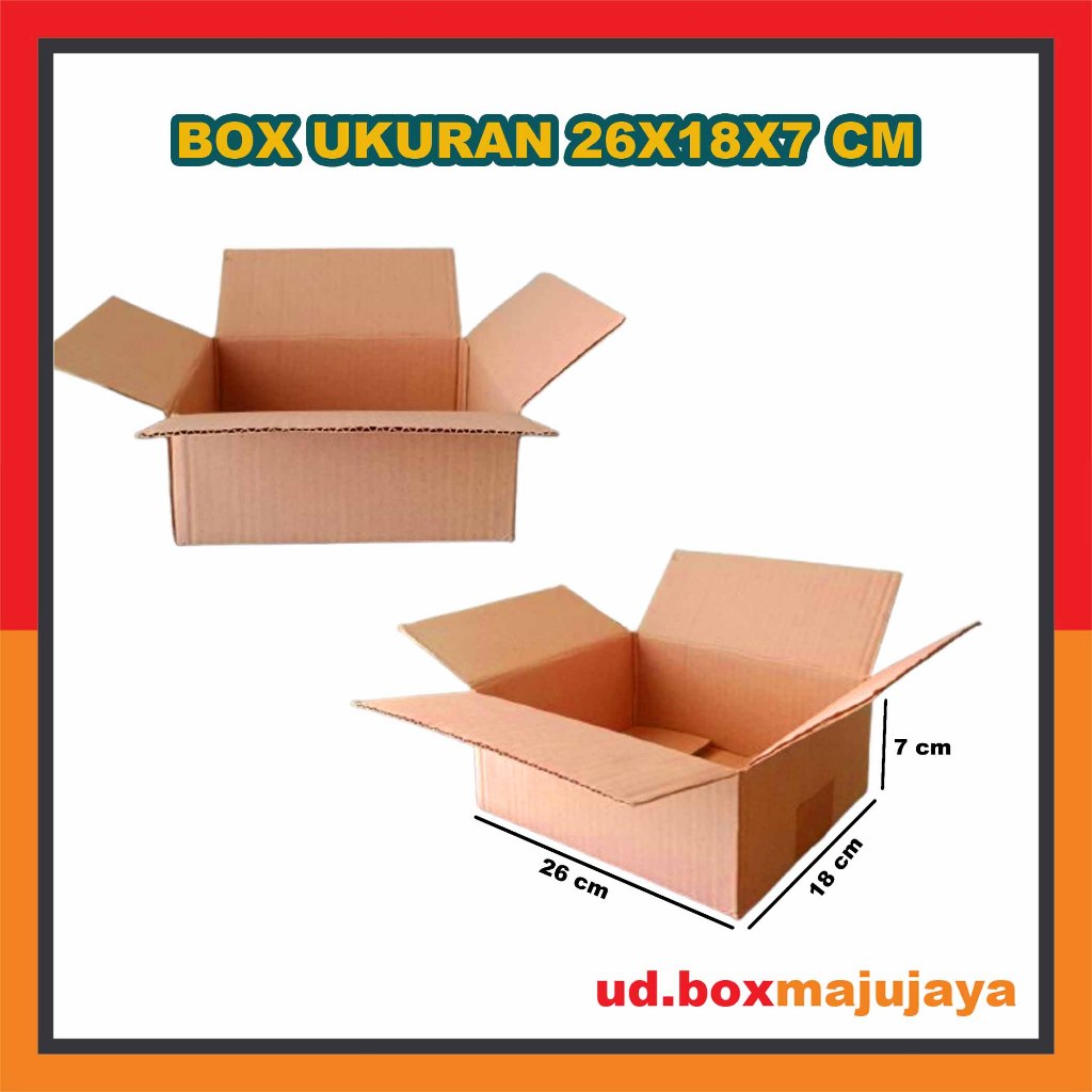 

Box 26x18x7 Cm/ Box Packing A1/ Kardus Polos