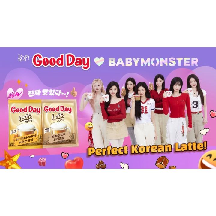 

Good Day Latte Butter Scotch Renceng 10 pcs