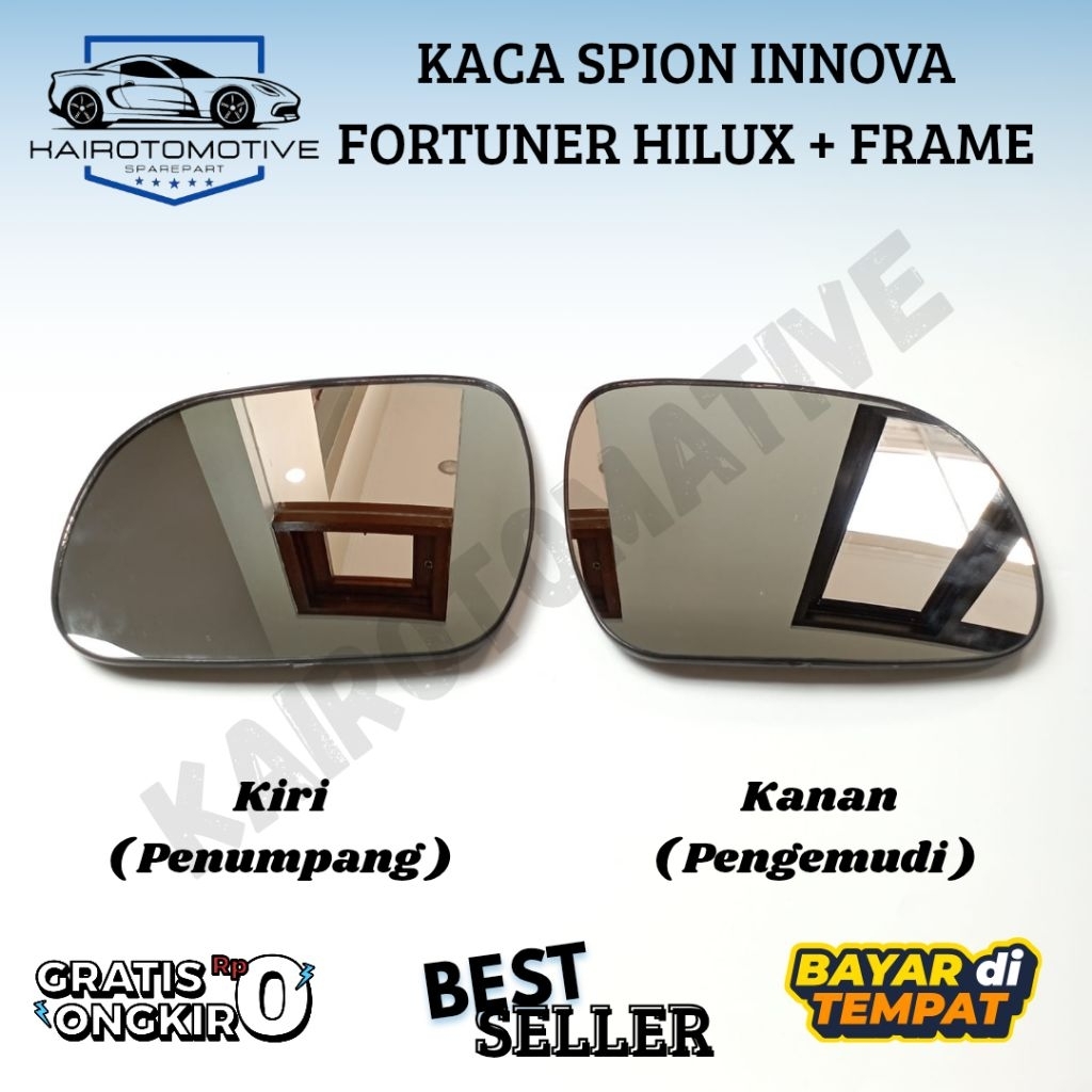 Kaca Spion Grand Innova Fortuner Hilux 2012-2015 Original