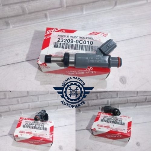 NOSEL NOZEL INJEKTOR INOVA BENSIN HILUX FORTUNER BENSIN 23209 0C010 23250 0C010 12HOLE