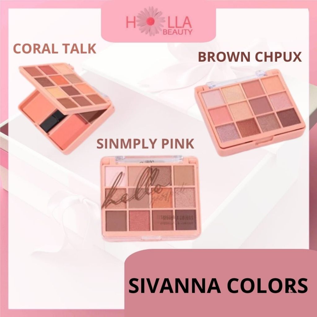 Sivanna Colors Hello Perfect Eyeshadow & Contour HF178 / Eyeshadow Thailand / Kosmetik Thailand