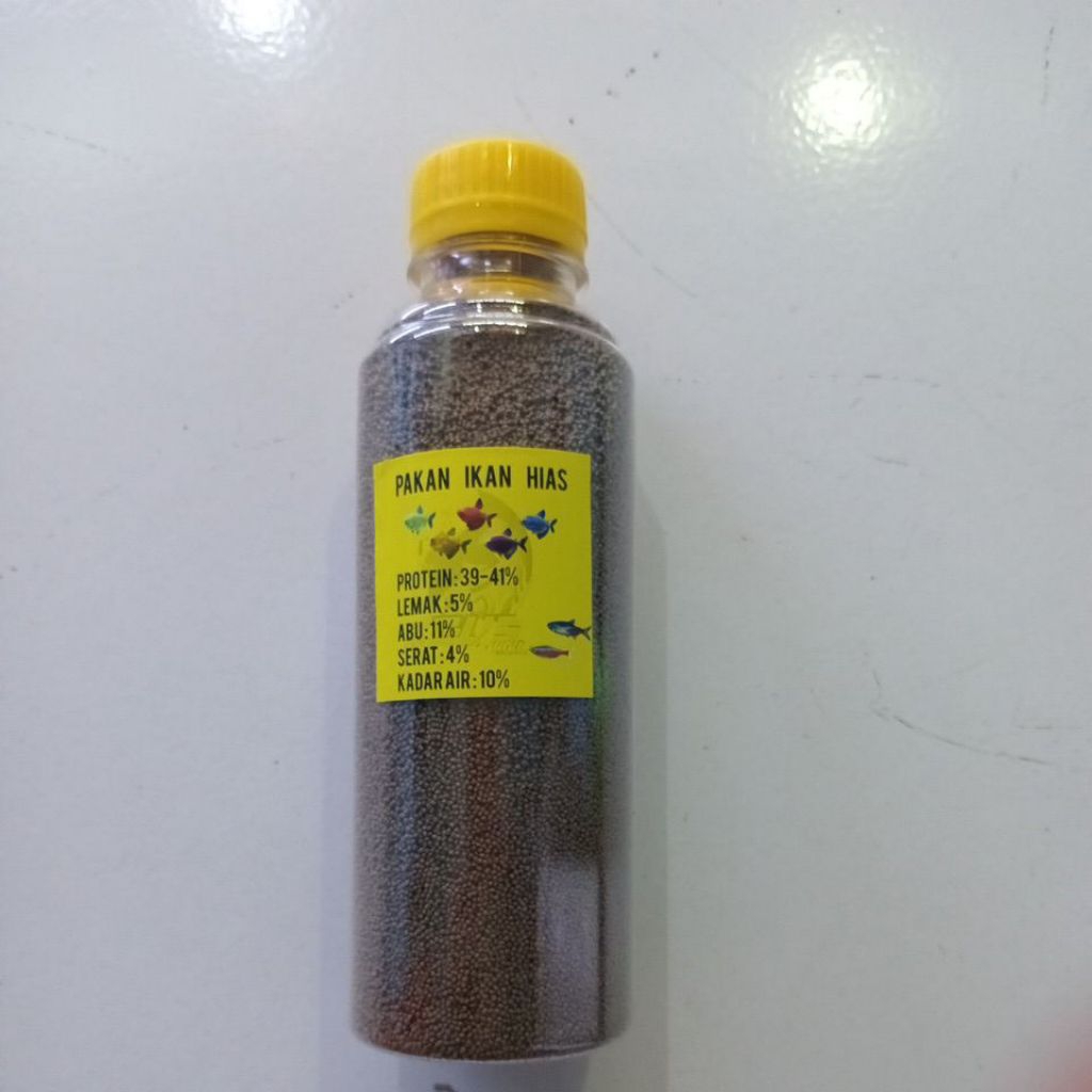 pakan ikan hias kecil kecil