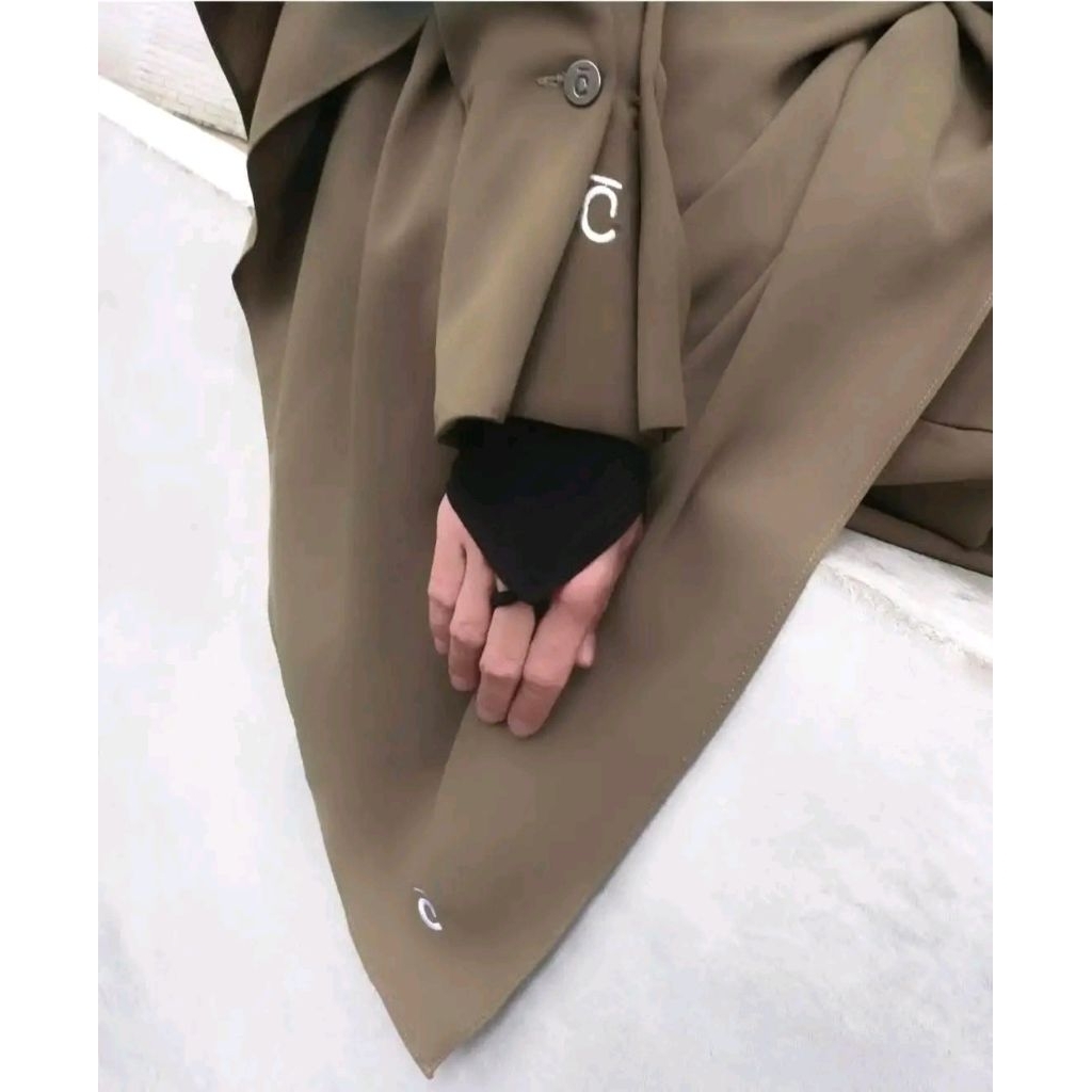 Khanz abaya set khimar khai by chadaree