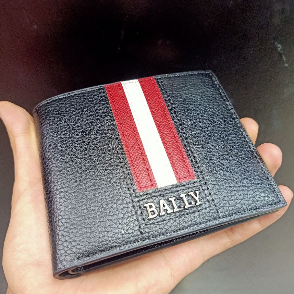 Dompet kulit Bally 5998A dompet lipat pria