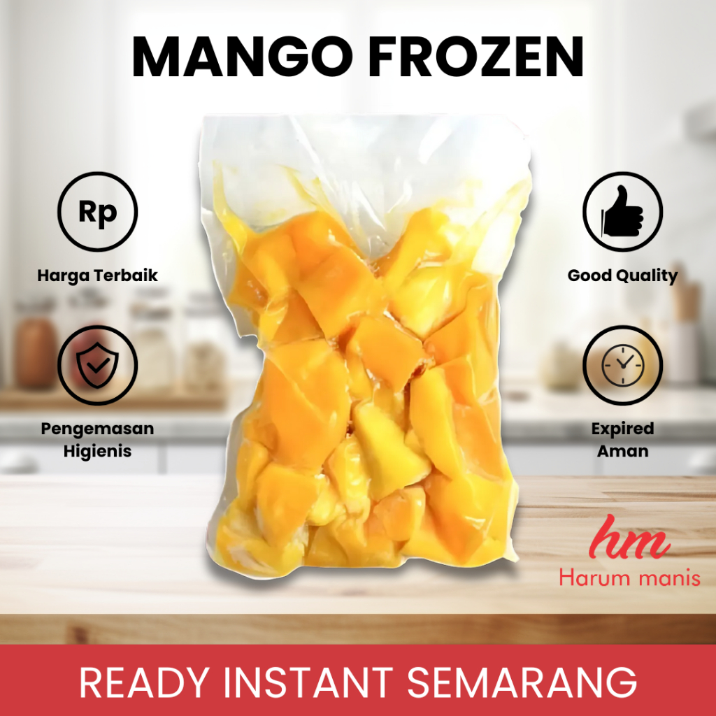 

Mangga Frozen / Beku Manis Vacuum 1kg Instant Semarang