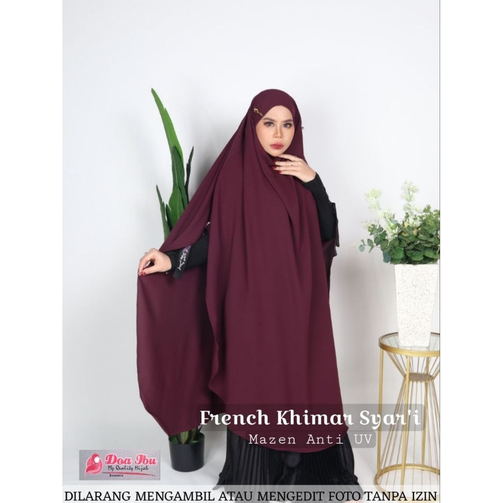 DOA IBU FRENCH KHIMAR SYARI